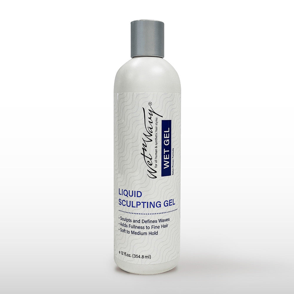 Wet N Wavy Wet Gel Liquid Sculpting Gel Salon Proven Formula, 12 Oz